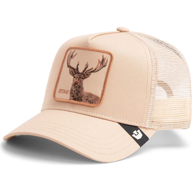 trucker-cap-beige-hirsch-blur-stag-the-farm-von-goorin-bros