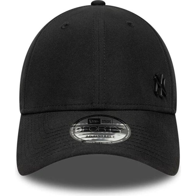 schwarze-verstellbare-curved-cap-9forty-tonal-flawless-der-new-york-yankees-mlb-von-new-era