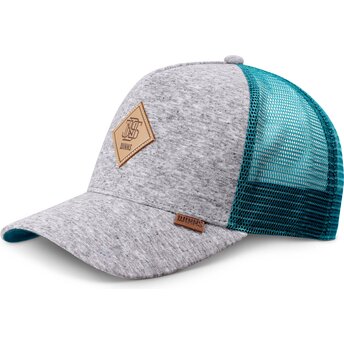 Gorra trucker gris y azul HFT ColourMelange de Djinns