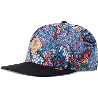 Mehrfarbige Snapback-Flatcap Colourexplo von Djinns