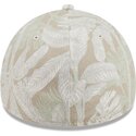 beige-gebogene-verstellbare-59forty-a-frame-leafy-palm-kappe-von-new-era