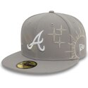 gorra-plana-gris-ajustada-59fifty-zodiac-de-atlanta-braves-mlb-de-new-era