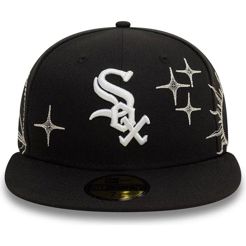 gorra-plana-negra-ajustada-59fifty-zodiac-de-chicago-white-sox-mlb-de-new-era