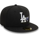 schwarze-anliegende-59fifty-flatcap-heart-icon-der-los-angeles-dodgers-mlb-von-new-era
