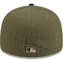 grune-gebogene-verstellbare-kappe-59fifty-pre-curved-american-herringbone-der-new-york-yankees-mlb-von-new-era