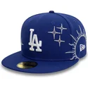 flache-blaue-angepasste-59fifty-zodiac-kappe-der-los-angeles-dodgers-mlb-von-new-era