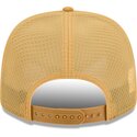 hellbraune-trucker-cap-9seventy-stretch-snap-color-pack-der-los-angeles-dodgers-mlb-von-new-era