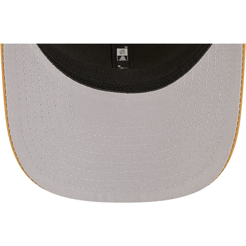 hellbraune-trucker-cap-9seventy-stretch-snap-color-pack-der-los-angeles-dodgers-mlb-von-new-era