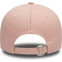 gebogene-rosa-verstellbare-damenkappe-9forty-colour-essential-der-new-york-yankees-mlb-von-new-era
