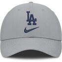 graue-verstellbare-gebogene-kappe-primetime-club-structured-uv-poly-ripstop-der-los-angeles-dodgers-mlb-von-nike