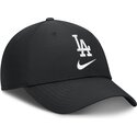 schwarze-verstellbare-gebogene-kappe-primetime-club-structured-uv-poly-ripstop-der-los-angeles-dodgers-mlb-von-nike