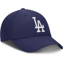 blaue-verstellbare-gebogene-kappe-club-structured-uv-poly-ripstop-der-los-angeles-dodgers-mlb-von-nike