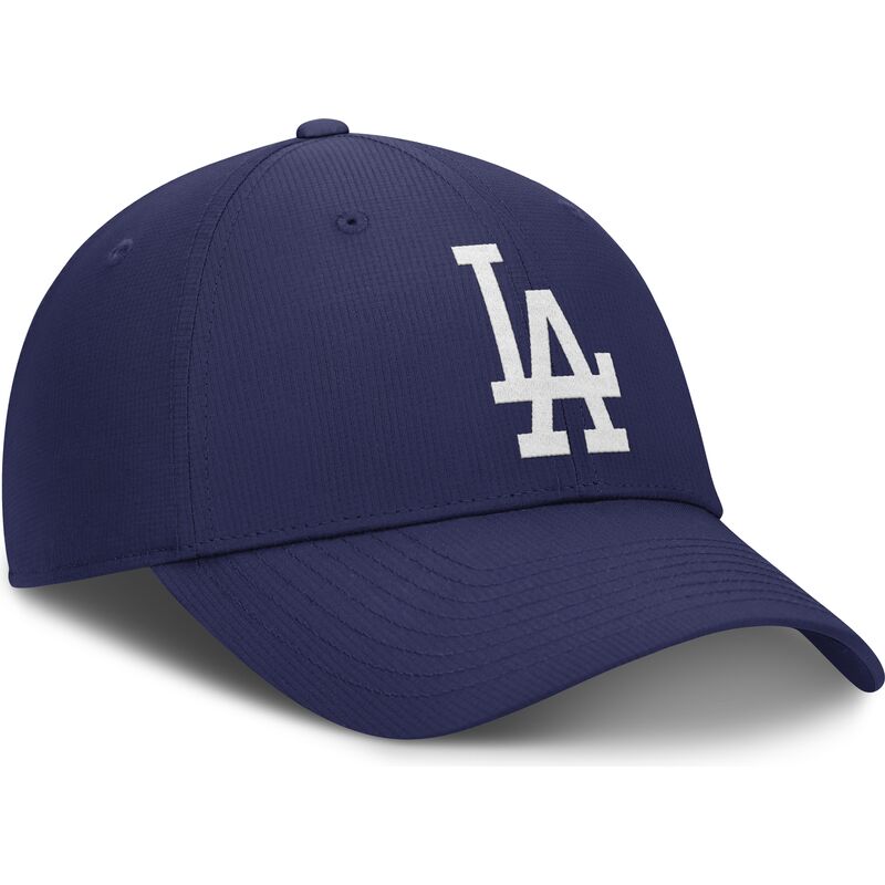 blaue-verstellbare-gebogene-kappe-club-structured-uv-poly-ripstop-der-los-angeles-dodgers-mlb-von-nike blaue-verstellbare-gebogene-kappe-club-structured-uv-poly-ripstop-der-los-angeles-dodgers-mlb-von-nike