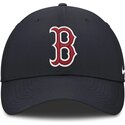 marineblaue-verstellbare-gebogene-kappe-club-structured-uv-poly-ripstop-der-boston-red-sox-mlb-von-nike