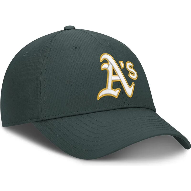 gorra-curva-verde-ajustable-club-structured-uv-poly-ripstop-de-oakland-athletics-mlb-de-nike gorra-curva-verde-ajustable-club-structured-uv-poly-ripstop-de-oakland-athletics-mlb-de-nike