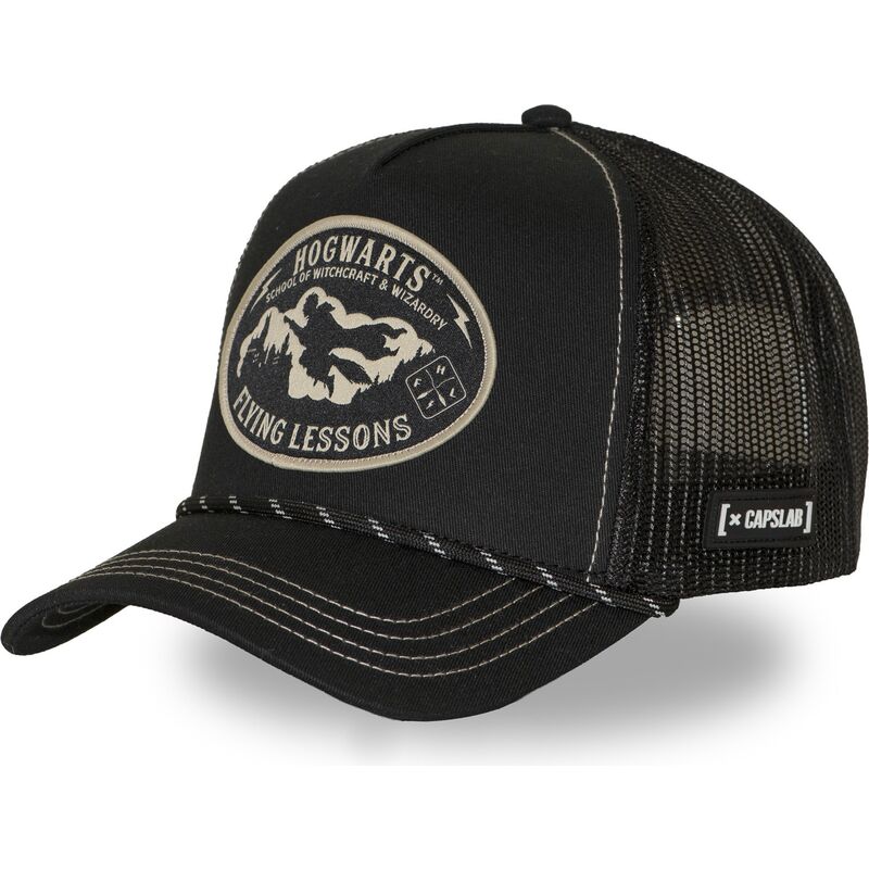 schwarze-trucker-kappe-hp4-fly1b-harry-potter-von-capslab schwarze-trucker-kappe-hp4-fly1b-harry-potter-von-capslab