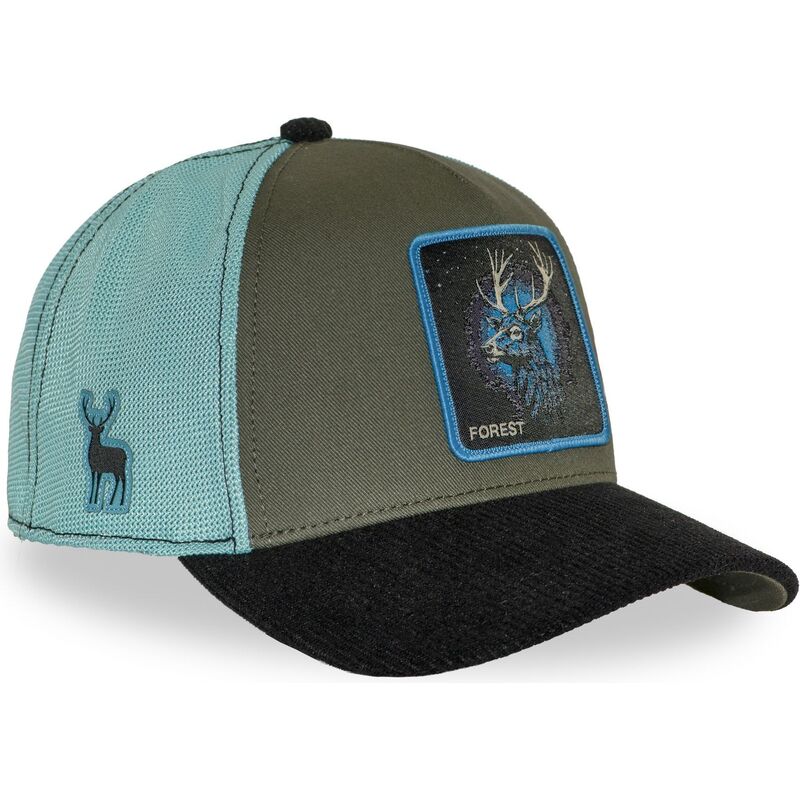 mehrfarbige-trucker-cap-hirsch-bea3-forb-beasts-von-capslab