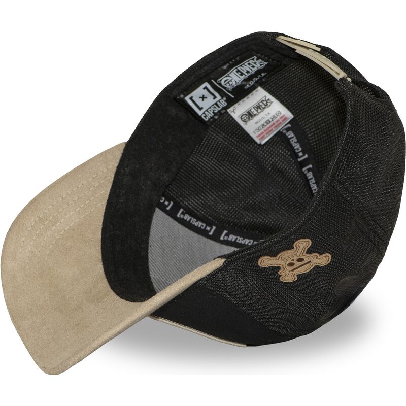 trucker-cap-schwarz-und-beige-monkey-d-luffy-op7-g5b-one-piece-von-capslab