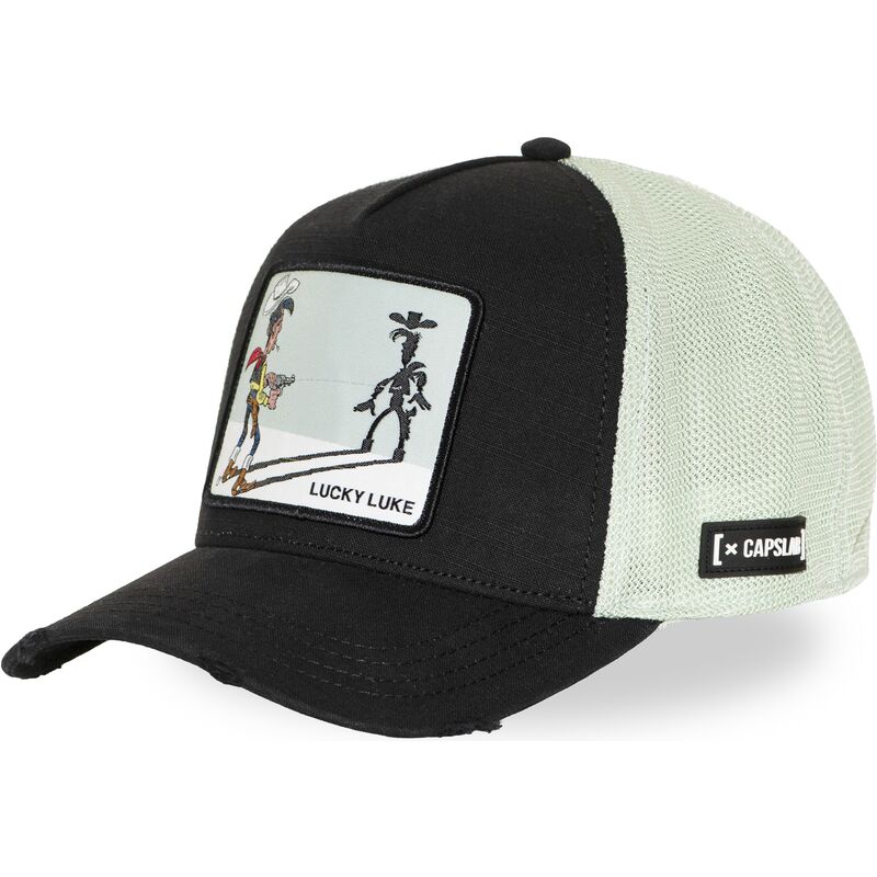 schwarze-und-weisse-trucker-kappe-lucky-luke-lck3-flub-von-capslab