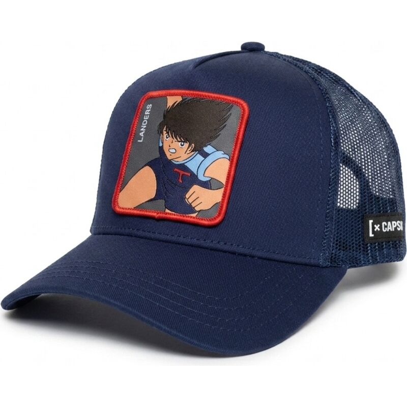 marineblaue-trucker-cap-mark-lenders-oet1-lanb-campeones-oliver-y-benji-von-capslab marineblaue-trucker-cap-mark-lenders-oet1-lanb-campeones-oliver-y-benji-von-capslab