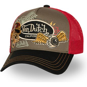 Mützen gebogen mehrfarbig snapback PATCHES09 von Von Dutch