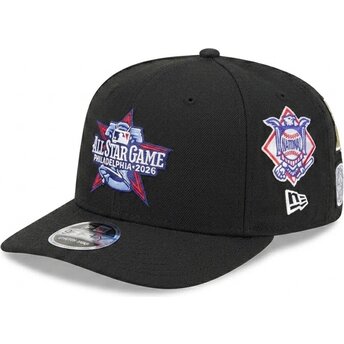Mützen gebogen schwarz snapback 9SEVENTY Stretch Snap All Star Game Fan Pack der Philadelphia Phillies MLB von New Era