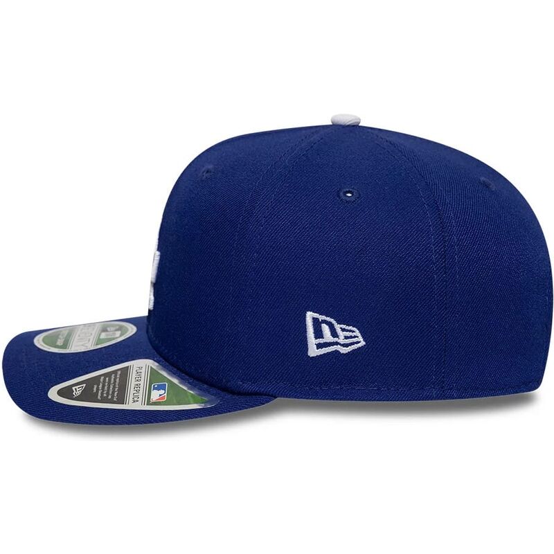 mutzen-gebogen-blau-snapback-9seventy-stretch-snap-player-replica-der-los-angeles-dodgers-mlb-von-new-era