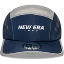 marineblaue-gebogene-5-panel-kappe-verstellbar-runner-colour-block-von-new-era
