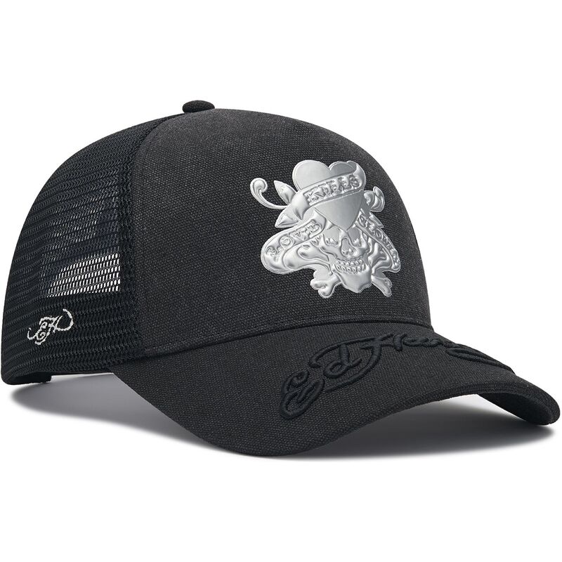 mutzen-gebogen-schwarz-snapback-love-kills-slowly-washed-von-ed-hardy