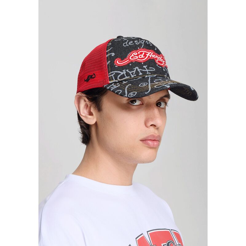 mutzen-gebogen-schwarz-snapback-don-denim-von-ed-hardy