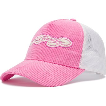 Mützen gebogen rosa snapback Embroidery Applique Cord von Ed Hardy