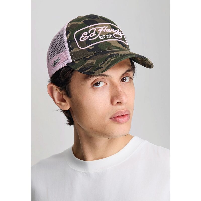 mutzen-gebogen-tarnung-snapback-rosa-1971-von-ed-hardy