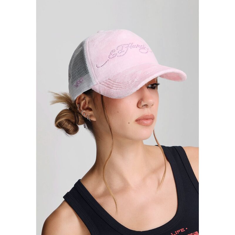 mutzen-gebogen-rosa-snapback-diamante-velour-von-ed-hardy mutzen-gebogen-rosa-snapback-diamante-velour-von-ed-hardy