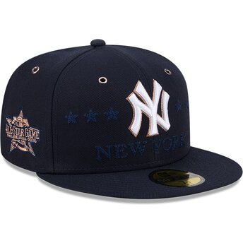Mützen flach marineblau angepasst 59FIFTY All Star Game der New York Yankees MLB von New Era