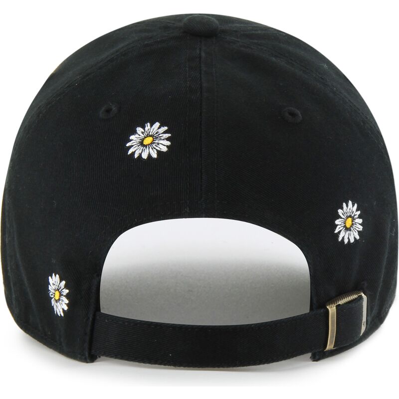 mutzen-gebogen-schwarz-verstellbares-band-fur-kinder-clean-up-scatter-der-new-york-yankees-mlb-von-47-brand