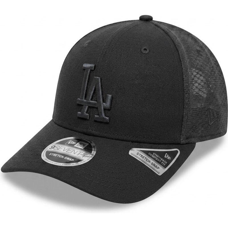 mutzen-gebogen-grau-snapback-9seventy-stretch-snap-color-pack-der-los-angeles-dodgers-mlb-von-new-era