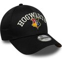 mutzen-gebogen-schwarz-snapback-fur-kinder-9forty-wordmark-der-hogwarts-harry-potter-von-new-era
