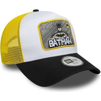 Mützen gebogen mehrfarbig snapback für Kinder A Frame Patch der Batman DC Comics von New Era