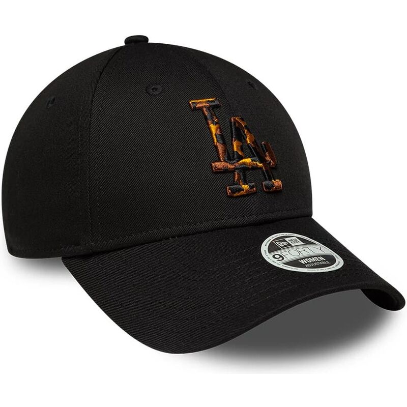 mutzen-gebogen-schwarz-verstellbares-band-9forty-tort-infill-der-los-angeles-dodgers-mlb-von-new-era