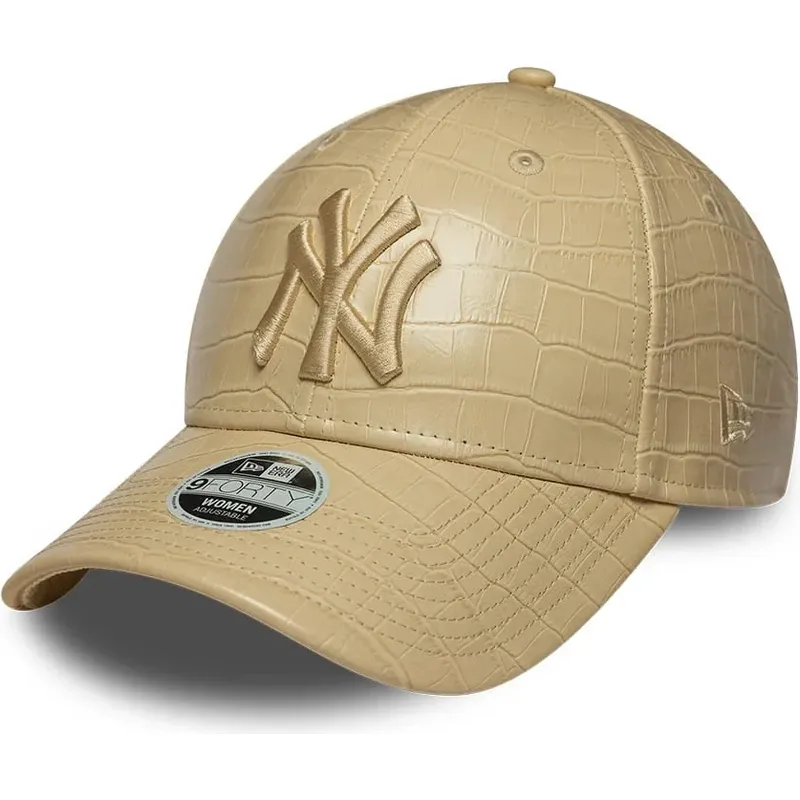 mutzen-gebogen-beige-verstellbares-band-9forty-pu-pattern-der-new-york-yankees-mlb-von-new-era mutzen-gebogen-beige-verstellbares-band-9forty-pu-pattern-der-new-york-yankees-mlb-von-new-era
