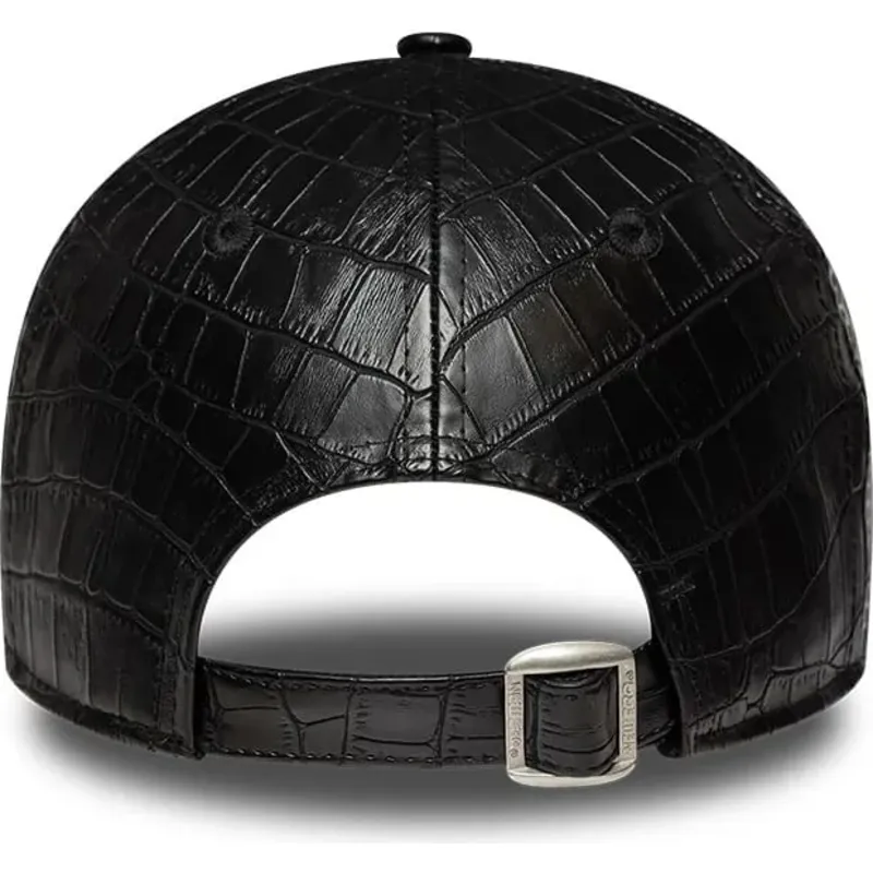 mutzen-gebogen-schwarz-verstellbares-band-9forty-pu-pattern-der-new-york-yankees-mlb-von-new-era