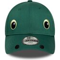 mutzen-gebogen-grun-snapback-fur-kinder-9forty-dino-face-von-new-era
