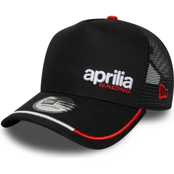 Mützen gebogen schwarz snapback E Frame Flawless Aprilia Piaggio von New Era
