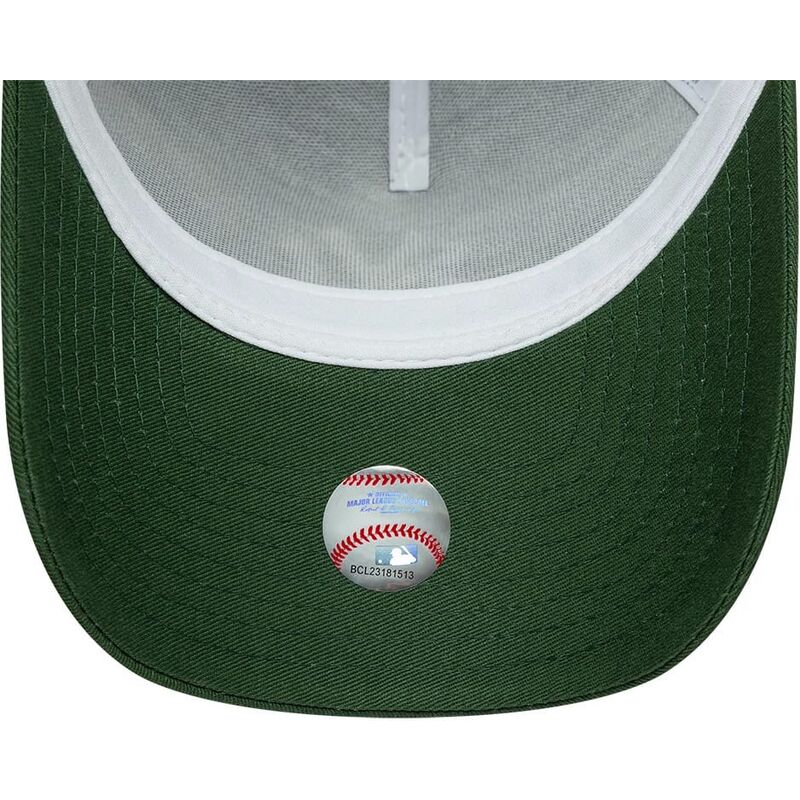 mutzen-gebogen-grun-snapback-a-frame-league-essential-der-new-york-yankees-mlb-von-new-era