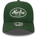 mutzen-gebogen-grun-snapback-a-frame-oval-patch-foam-von-new-era
