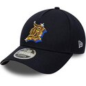 mutzen-gebogen-marineblau-snapback-9forty-m-crown-a-frame-emblem-der-detroit-tigers-mlb-von-new-era
