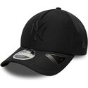 mutzen-gebogen-schwarz-snapback-9forty-apex-sporty-der-new-york-yankees-mlb-von-new-era