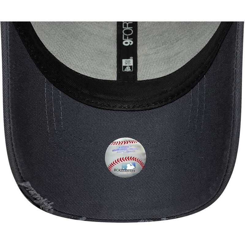 mutzen-gebogen-grau-verstellbares-band-9forty-stitched-der-los-angeles-dodgers-mlb-von-new-era