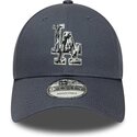 mutzen-gebogen-grau-verstellbares-band-9forty-outline-camo-der-los-angeles-dodgers-mlb-von-new-era