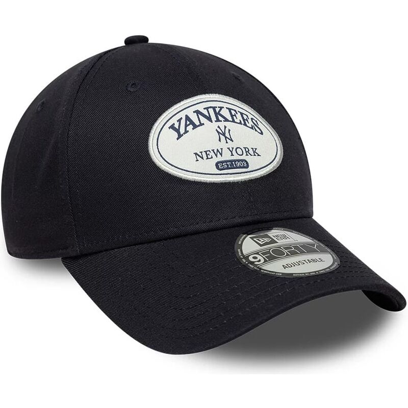 mutzen-gebogen-marineblau-verstellbares-band-9forty-patch-der-new-york-yankees-mlb-von-new-era